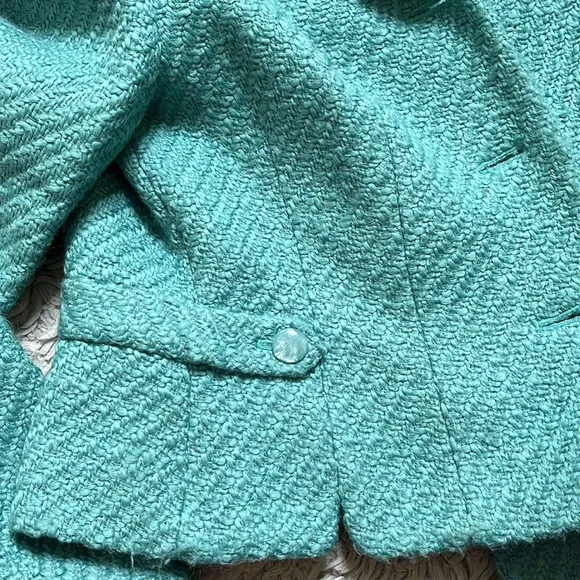 Y2K Ann Taylor LOFT Blazer Suit Jacket Wool 6 - Picture 5 of 8